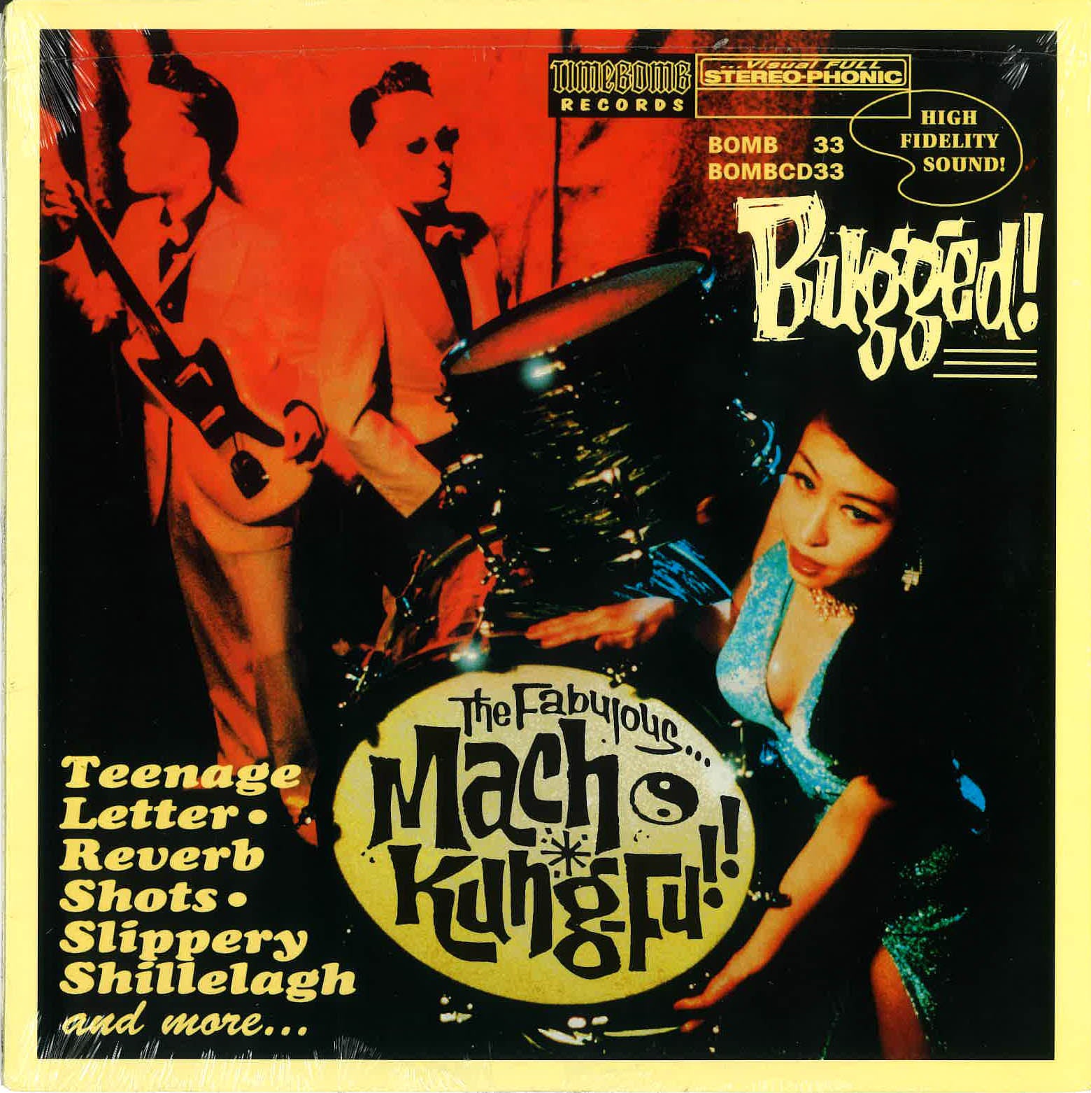 MACH KUNG-FU (マッハ・カンフー)- BUGGED (Japan タイムボム 限定 10インチ・アルバム /New)