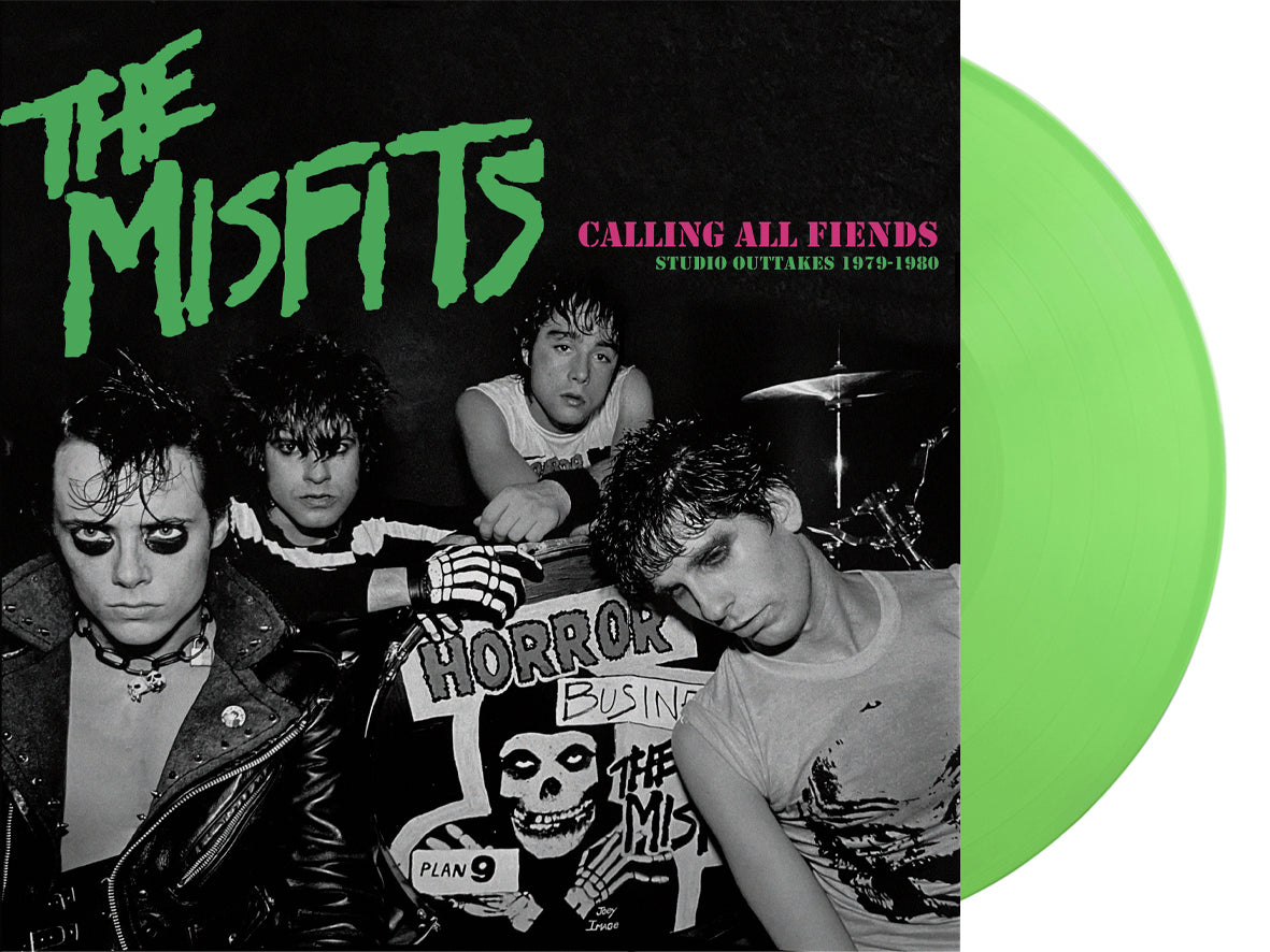 MISFITS (ミスフィッツ) - Calling All Fiends: Studio Outtakes 1979-1980 (EU限定「グリーンヴァイナル」LP/ New) 初期アウトテイク集!