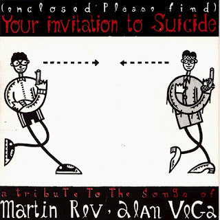 V.A. ('90s US オルタナ/ガレージパンク・Suicideトリビュートコンピ) - Your Invitation To Suicide (スペイン 限定リリース 2xLP/NEW) '94年Suicideトリビュートコンピ