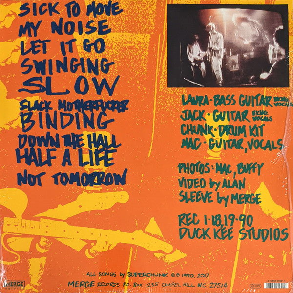 SUPERCHUNK (スーパーチャンク) - S.T. (US 正規限定リマスター再発 LP/NEW) '90年1stアルバム