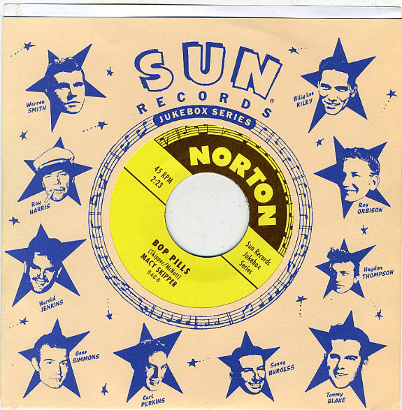 MACY SKIPPER / MACK SELF (メイシー・スキッパー / マック・セルフ) - Bop Pills / I Vibrate (US 限定再発スプリット 7"+カンパニースリーブ/New)