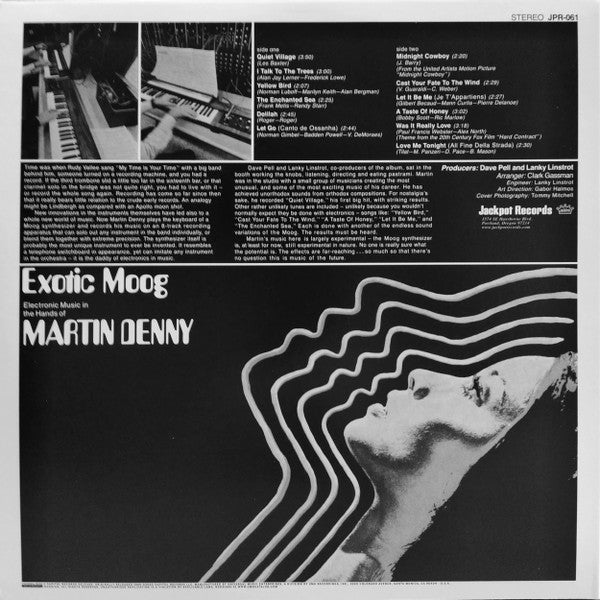 MARTIN DENNY (マーティン・デニー)  - Exotic Moog (US 限定復刻再発ステレオ LP/New)