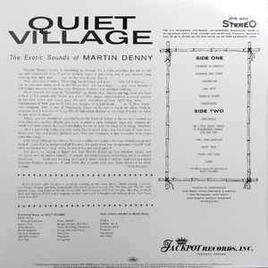 MARTIN DENNY (マーティン・デニー) - Quiet Village (US 限定復刻再発「黒盤」ステレオ LP/New) '59年名作8作目