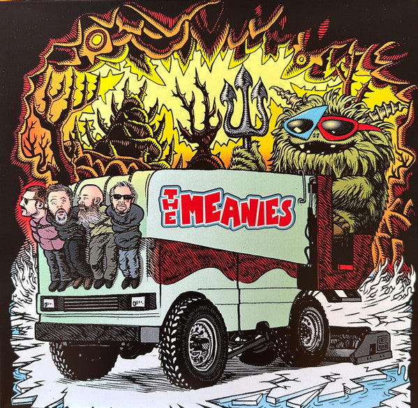MEANIES (ミーニーズ) - Zamboni / I Agree (OZ 限定ジャケ付き「黄色盤」7インチ/New)