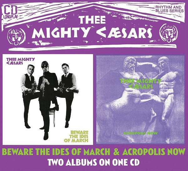 MIGHTY CAESARS (マイティ・シーザーズ) - Beware The Ides Of March + Acropolis Now (UK 限定合体再発デジパックCD/廃盤 New) ’85年2nd+86年4枚目アルバム