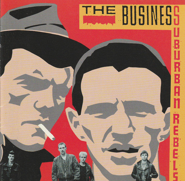 BUSINESS, THE (ザ・ビジネス) - Suburban Rebels (Italy 正規再発「500枚限定レッドヴァイナル」 LP/ New) '83年ファーストアルバム!