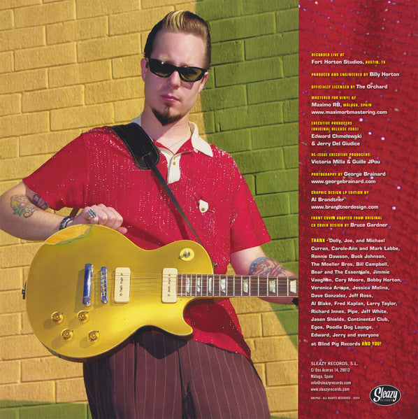 NICK CURRAN & THE NITELIFES (ニック・カラン &ザ・ナイトライフズ) - Doctor Velvet (スペイン限定「ゴールド VINYL」再発180g LP-見開きジャケ/New) '03年名作セカンド・アルバム