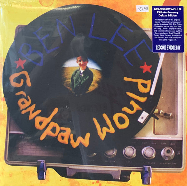 BEN LEE (ベン・リー) - Grandpaw Would: 25th Anniversary Deluxe Edition (US RSD 2020 正規限定リマスター再発「スプラッターヴァイナル」2xLP/NEW) 95年1stソロアルバム・デラックス・バージョン