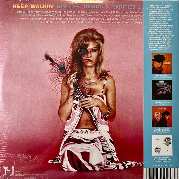 NANCY SINATRA (ナンシー・シナトラ) - Keep Walkin’: Singles, Demos & Rarities 1965-1978 (US 限定リマスター「ブルー VINYL」2xLP+帯、ブックレット/New)