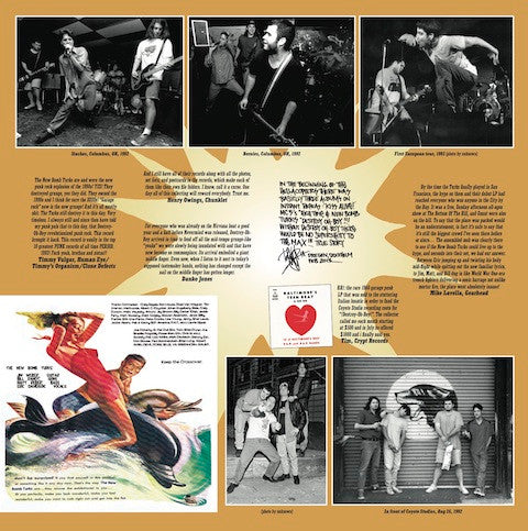 NEW BOMB TURKS, THE (ニュー・ボム・タークス) - Destroy-Oh-Boy (ドイツ限定ボーナス入りリマスター再発 LP/ New)デビル・ドッグス直系パンク、93年衝撃デビューアルバム!