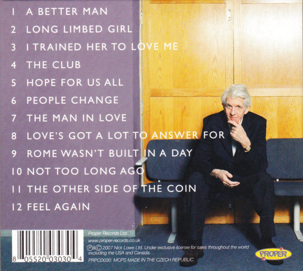 NICK LOWE (ニック・ロウ) - At My Age (EU 限定デジパック CD / New)