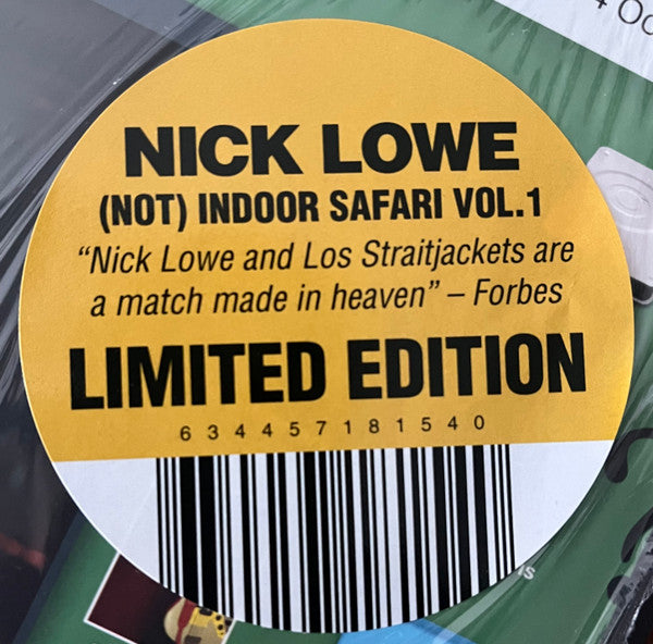 NICK LOWE (ニック・ロウ) - (Not) Indoor Safari Vol.1 (世界共通レコードストアデイ3000枚限定 LP/New) ツアー時のライブ収録