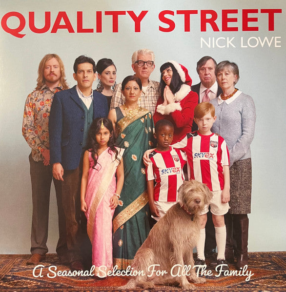 NICK LOWE (ニック・ロウ) - Quality Street (US発売10周年限定再発「赤盤」LP+7インチ/ New)2013年Xマス・アルバム
