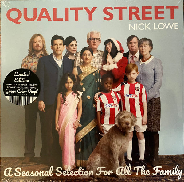 NICK LOWE (ニック・ロウ) - Quality Street (全世界共通 500枚限定再発「グリーン VINYL」LP/ New) '13年Xマス・アルバム