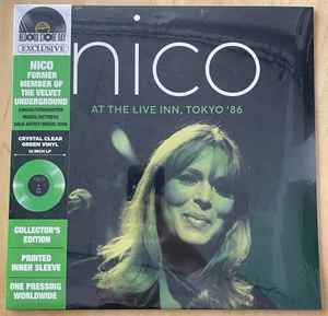 NICO (ニコ) - At The Live Inn, Tokyo '86 (US-EU 2024 レコードストア・デイ限定「クリア・グリーン  VINYL」LP/New)