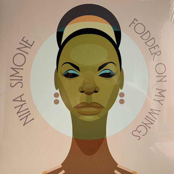NINA SIMONE (ニーナ・シモン) - Fodder On My Wings (EU 正規限定ボーナス入り再発180g「黒盤」LP/ New)'82年49歳時影の名作。