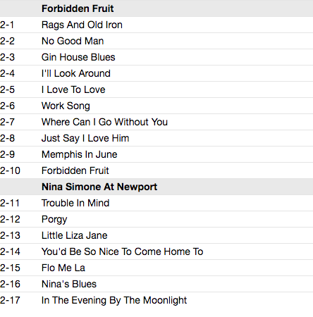 NINA SIMONE (ニーナ・シモン) - Four Classic Albums (UK 限定合体再発CDx2枚組/New) 全40曲!