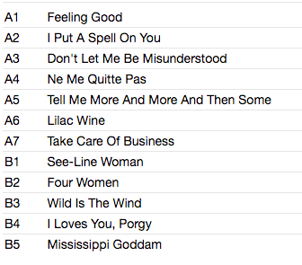 NINA SIMONE (ニーナ・シモン) - Great Women Of Song (EU 限定リリース「カラー(ブルー&ブラック)VINYL」LP/New) '64〜'66年フィリップス社期のコンピ