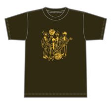 OSAKA MODS MAYDAY 2024 (2024年大阪モッズメイデーTシャツ) - OSAKA MODS MAYDAY 2024 Tシャツ<ホワイト:> United Athle 社製 、モスグリーン(サイズは、S と Mのみ)/New)