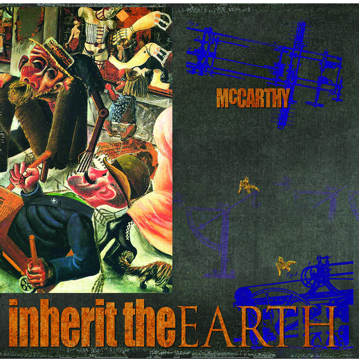 McCARTHY (マッカーシー) - The Enraged Will Inherit The Earth (UK 限定復刻再発グリーン&オレンジヴァイナル 2xLP+「赤盤」7インチ/NEW)