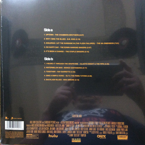 サントラ (''69年「ハーレム・カルチュラル・フェス」ドキュメンタリー映画サントラ) - Summer of Soul (EU限定リリース「赤盤」LP /New)