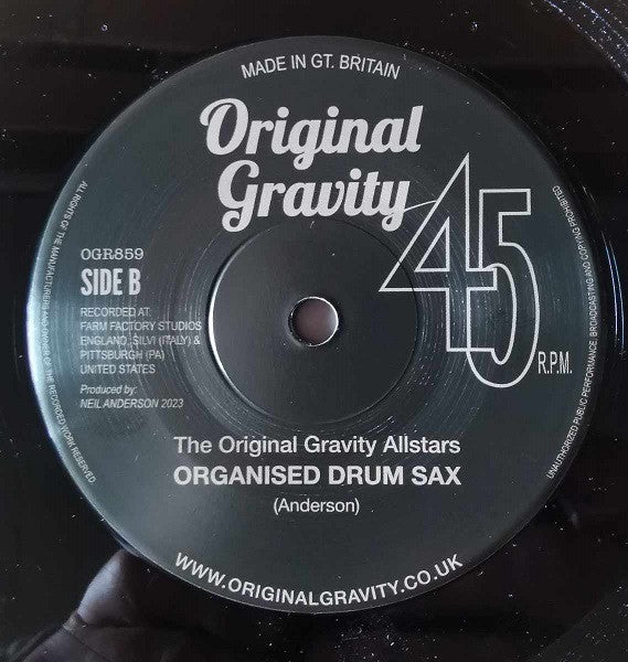 ORIGINAL GRAVITY ALLSTARS, THE (オリジナル・グラヴィティ・オールスターズ) - Ain't Nothing But A Groovy Party Baby! (UK 限定 7"/New)