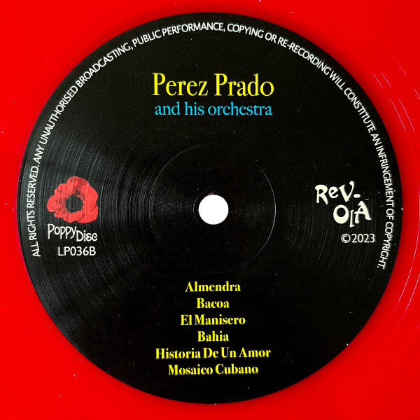 PEREZ PRADO (ペレス・プラード) - Havana, 3 A.M. (UK-EU RSD 2023 限定カラー盤ステレオ LP/New)