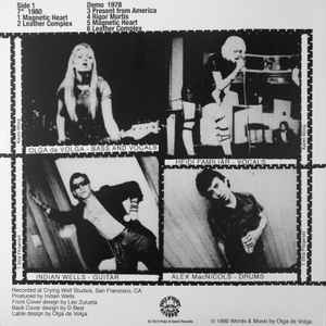 VS. - 7" & Demo (US 400枚限定片面エッチング「ブラックヴァイナル」LP /New) カリフォルニア初の女性のみのパンクバンド !