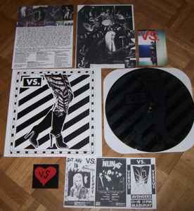 VS. - 7" & Demo (US 400枚限定片面エッチング「ブラックヴァイナル」LP /New) カリフォルニア初の女性のみのパンクバンド !