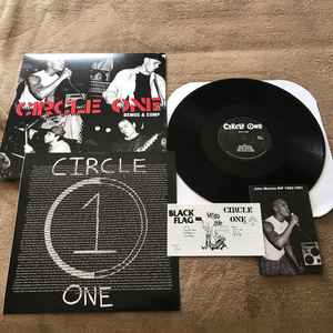 CIRCLE ONE (サークル・ワン) - Demo & Comp (US 500枚限定「ブラックヴァイナル」 LP/ New) ジョン・マシアスのメモリアル・カード&ステッカー付き!