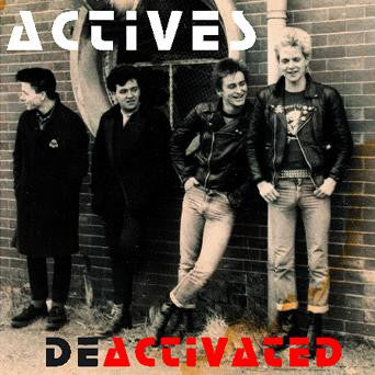ACTIVES (アクティヴズ) - Deactivated (US 350枚限定「ブラックヴァイナル」LP / New) '82年未発表トラック集 !