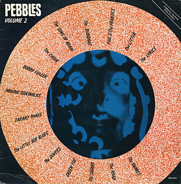 V.A. (60's ガレージパンク名作シリーズコンピ) - Pebbles Vol.2 (US 限定復刻「黒盤」LP/New)