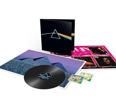 PINK FLOYD (ピンク・フロイド) - The Dark Side Of The Moon (EU 50周年限定リマスター再発180g  LP+ステッカー、ポスター各2枚/New)