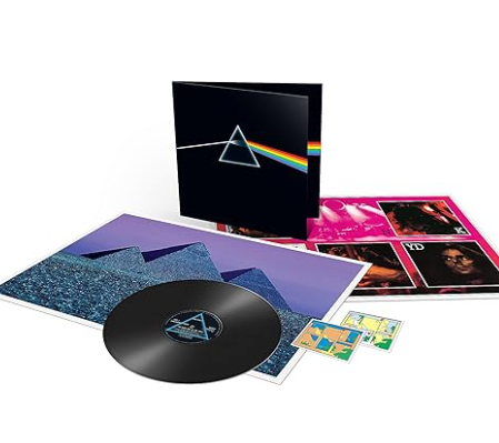 PINK FLOYD (ピンク・フロイド) - The Dark Side Of The Moon (EU 50周年限定リマスター再発180g LP+ステッカー、ポスター各2枚/New)