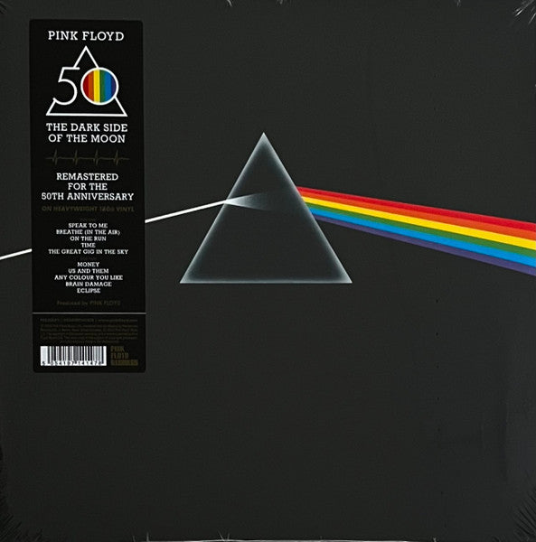 PINK FLOYD (ピンク・フロイド) - The Dark Side Of The Moon (EU 50周年限定リマスター再発180g LP+ステッカー、ポスター各2枚/New)