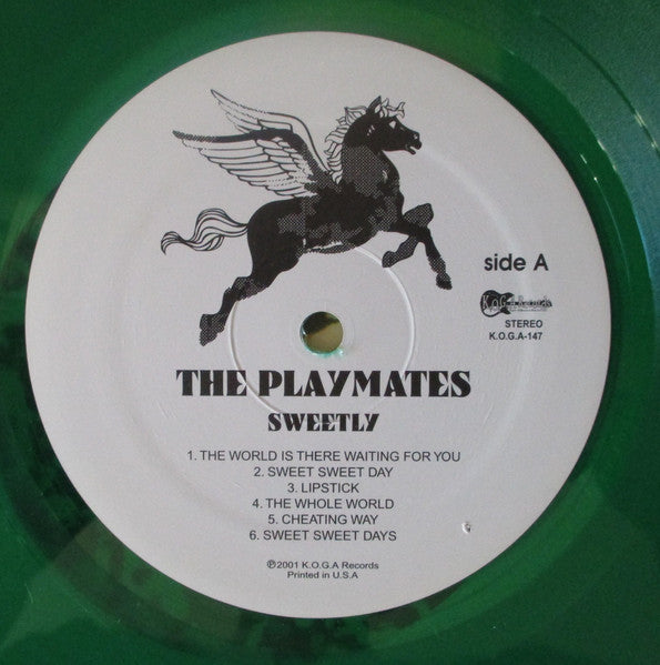 PLAYMATES, THE (ザ・プレイメイツ) - Sweetly (日本 限定「グリーン盤」 LP/New) '01年サードアルバム 再入荷中!