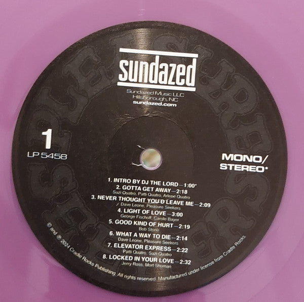 PLEASURE SEEKERS (プレジャーシーカーズ) - What A Way To Die (US 再発名門サンデイズド社限定再発「パープル VINYL」モノラル LP/ New)