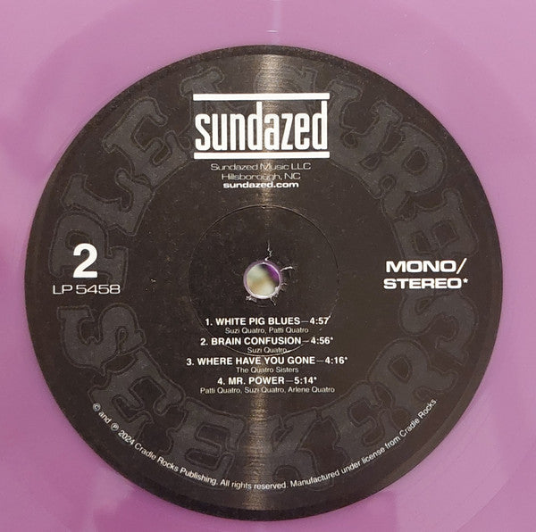 PLEASURE SEEKERS (プレジャーシーカーズ) - What A Way To Die (US 再発名門サンデイズド社限定再発「パープル VINYL」モノラル LP/ New)