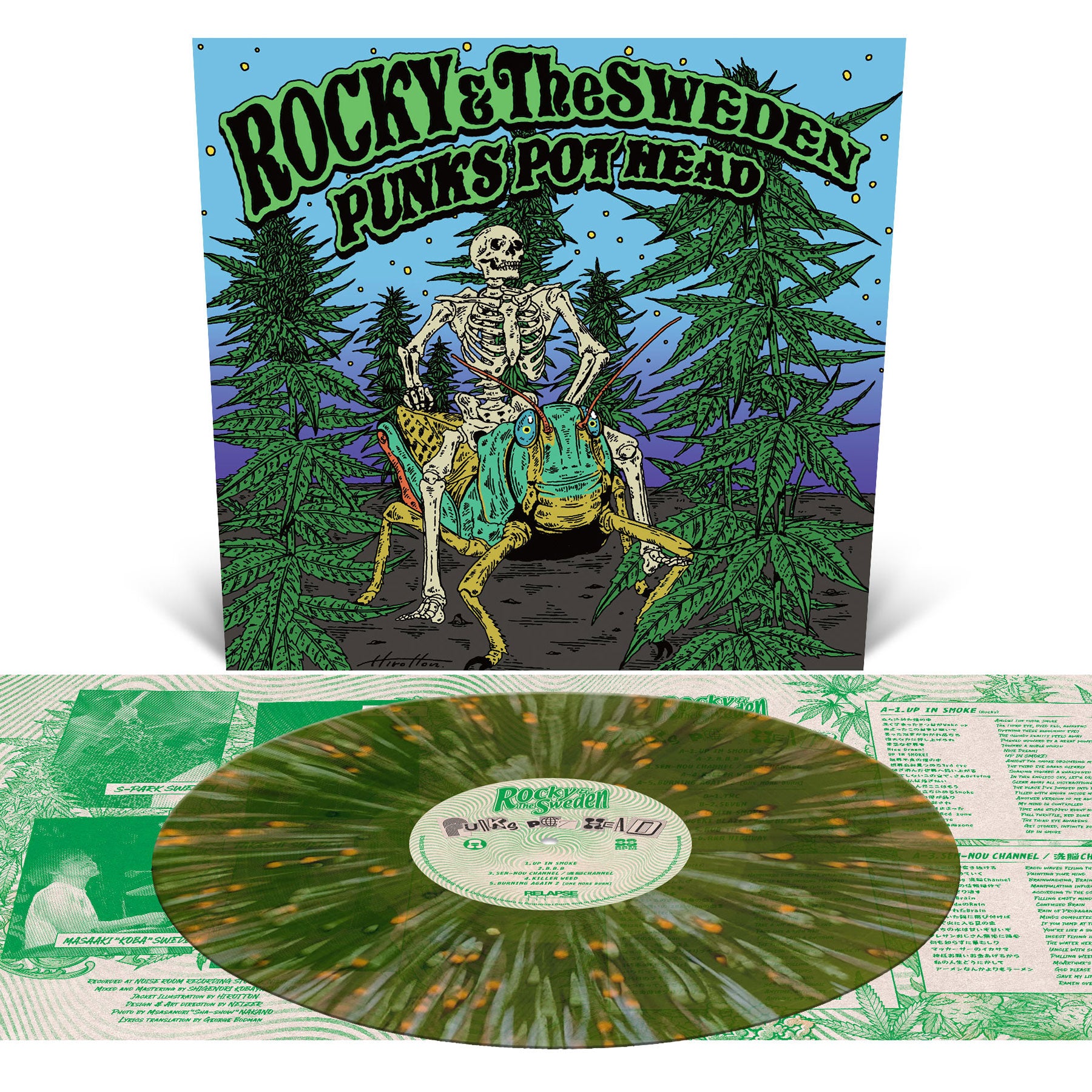 ROCKY AND THE SWEDEN (ロッキー&ザ ・スウェーデン) - Punk's Pot Head (US 限定「スーパーシルバーヘイズ」ヴァイナル LP/ 予約商品) 2026年1月23日発売予定!