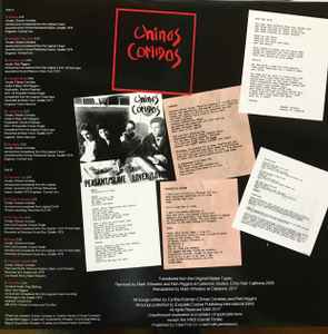 CHINAS COMIDAS (チャイナス・コミダス) - Complete Studio Recordings 77-81 (Spain 400枚限定ナンバリング入り「ブラックヴァイナル」LP/ New) シアトル女性Vo.アートパンク!