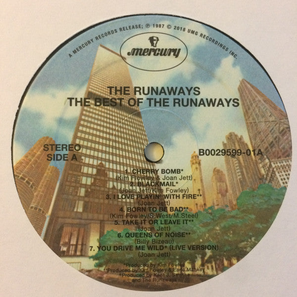 RUNAWAYS, THE (ランナウェイズ) - The Best Of The Runaways (US 限定プレス再発 LP / New)