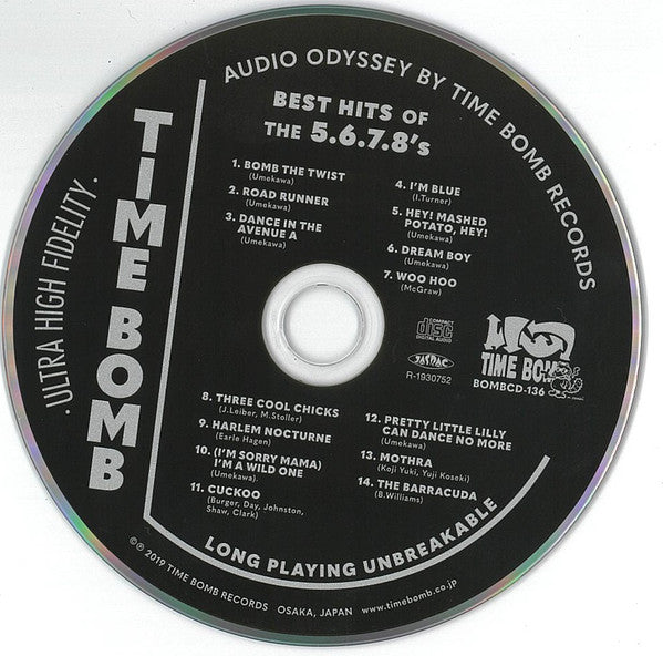 THE 5.6.7.8 ’S-BEST HITS OF THE 5.6.7.8 ’S (CD)