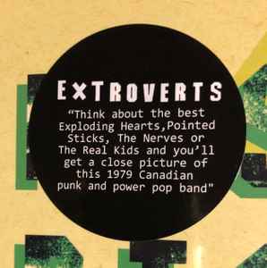 EXTROVERTS (エクストロバーツ) - Supple (Spain 100枚限定「正規再発」クリアヴァイナル LP/ New) ロスト・カナディアン・パワーポップ !