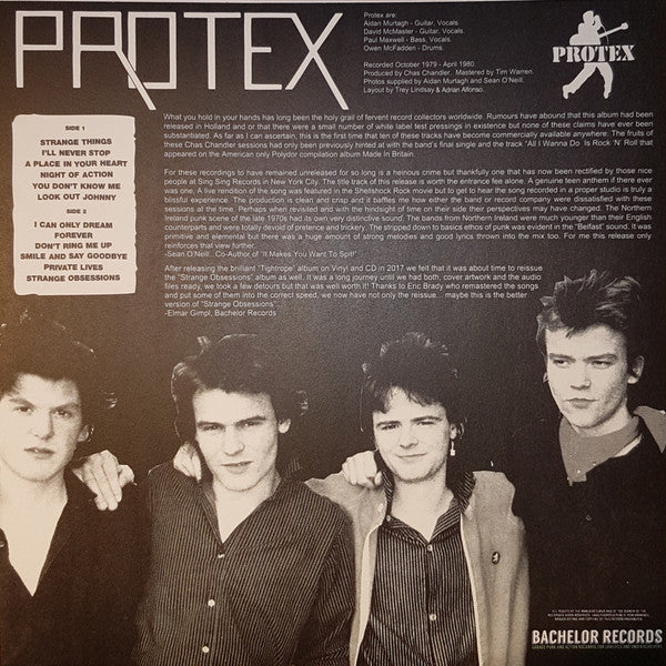 PROTEX (プロテックス) - Strange Obssionns (Austria 正規再発「限定デジパック」CD/ New) '80年の未発表アルバム !