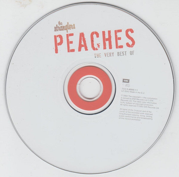 STRANGLERS, THE (ザ ・ストラングラーズ) - Peaches: The Very Best Of The Stranglers (EU 限定プレス CD/ New)