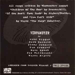 VERMONSTER (ヴァーモンスター) - The Holy Sound Of American Pipe (日本 タイムボム 限定 CD+3インチCDセット/New)ボストン地下NOISEヘヴィサイケ92年サードアルバム