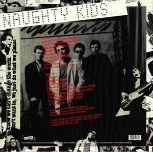KIDS, THE (ザ・キッズ) - Naughty Kids (Italy「RSD 2025」限定再発「白/赤スプラッターヴァイナル」LP/ New) セカンドアルバム!
