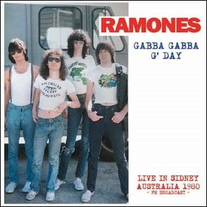RAMONES (ラモーンズ) - Gabba Gabba G' Day : Live In Sidney Australia 1980 - FM Broadcast (Italy 限定プレス再発ピンクヴァイナル LP/ New)