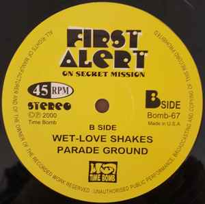 FIRST ALERT (ファースト・アラート) - On Secret Mission (Japan タイムボム 限定4曲入り12インチ+初回アウターバッグ付 /New)