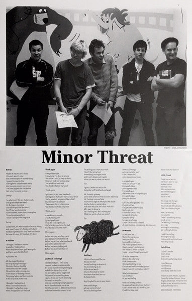 MINOR THREAT (マイナー・スレット) - Out Of Step (US 限定リマスター再発「ホワイトヴァイナル」LP /New) '23年プレス「白盤」!